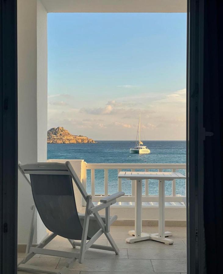 Acrogiali Beachfront Hotel Mykonos Platys Gialos  Exterior foto