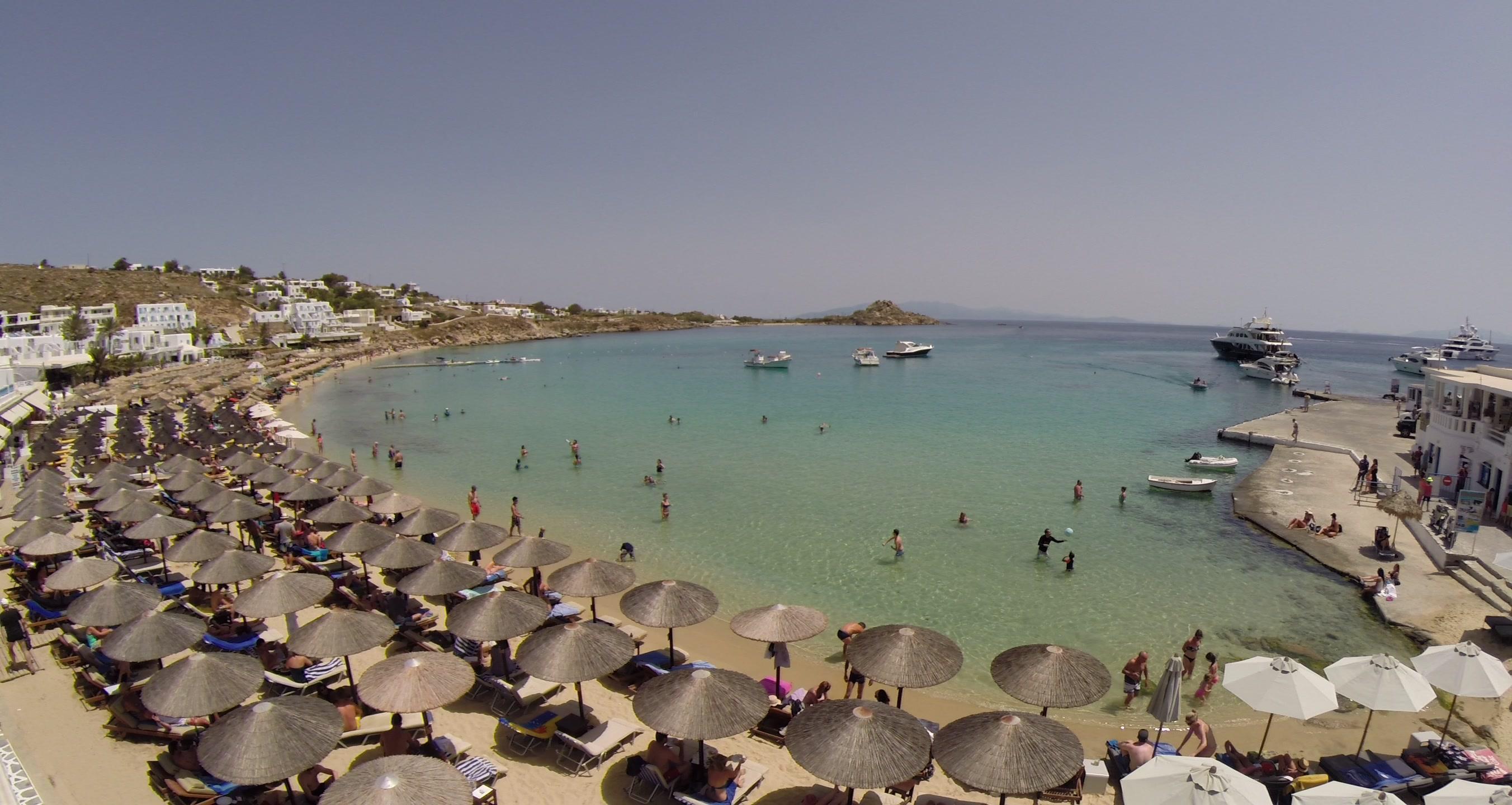Acrogiali Beachfront Hotel Mykonos Platys Gialos  Exterior foto