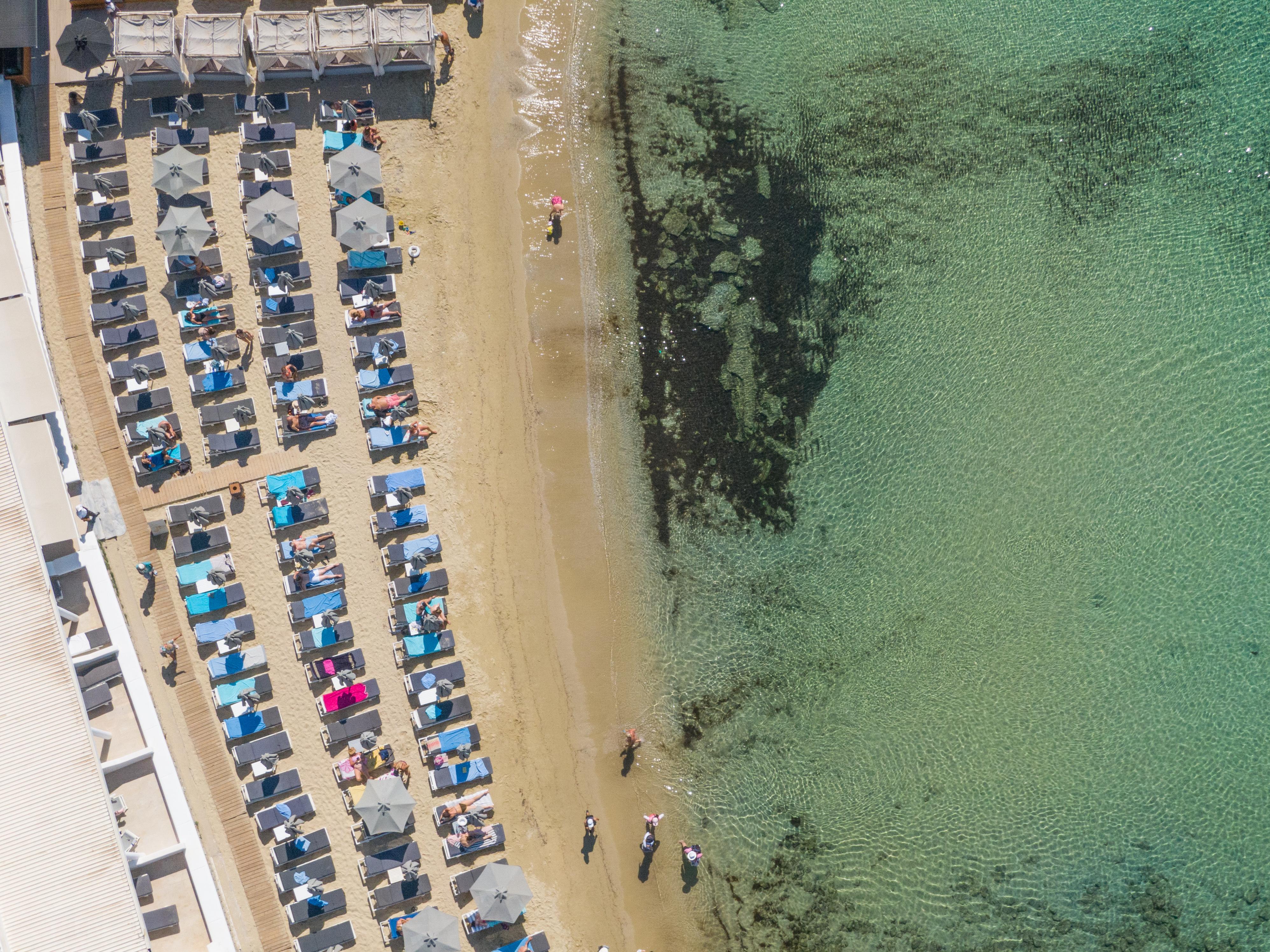 Acrogiali Beachfront Hotel Mykonos Platys Gialos  Exterior foto