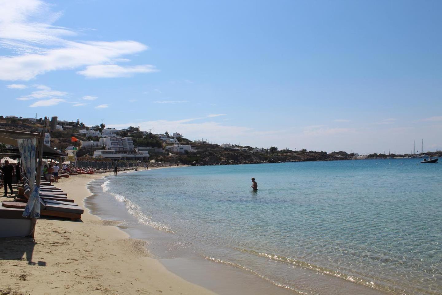 Acrogiali Beachfront Hotel Mykonos Platys Gialos  Exterior foto